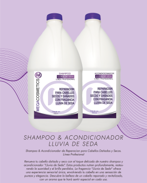 Shampoo & Acondicionador  Lluvia de Seda