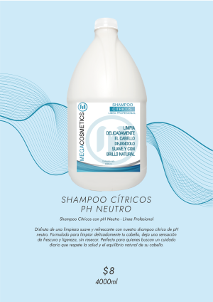 Shampoo Cítrico  PH Neutro