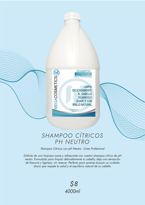 Shampoo Cítrico  PH Neutro